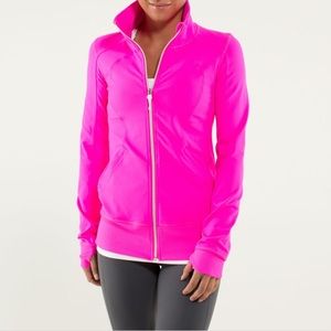 Lululemon hot pink jacket 8